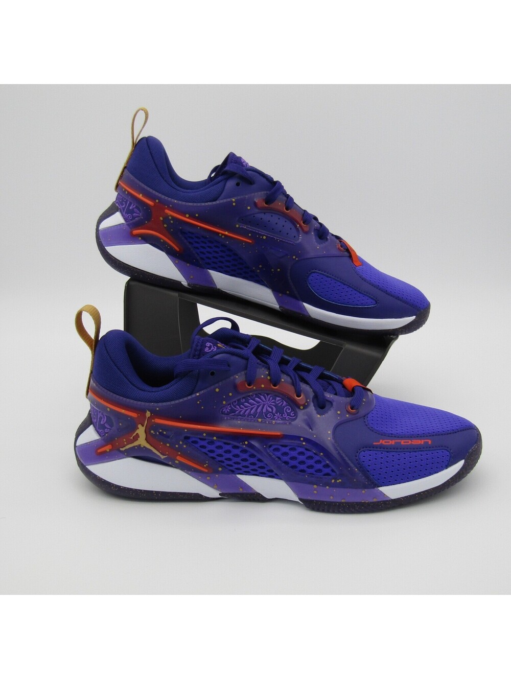 New Jordan Heir Series AS Woman's 12 Basketball Shoes Purple Orange